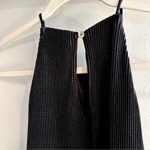 Women’s black mini dress